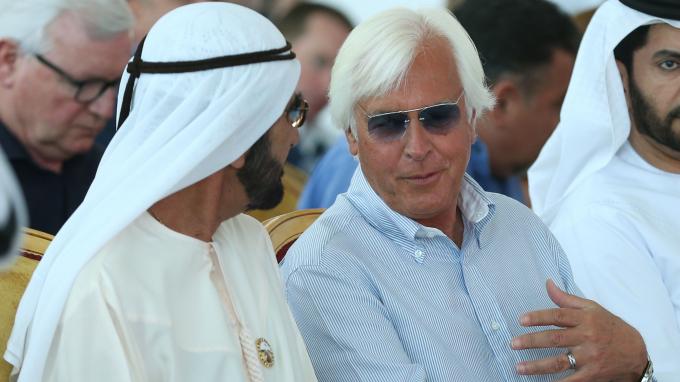 Bob Baffert (center)