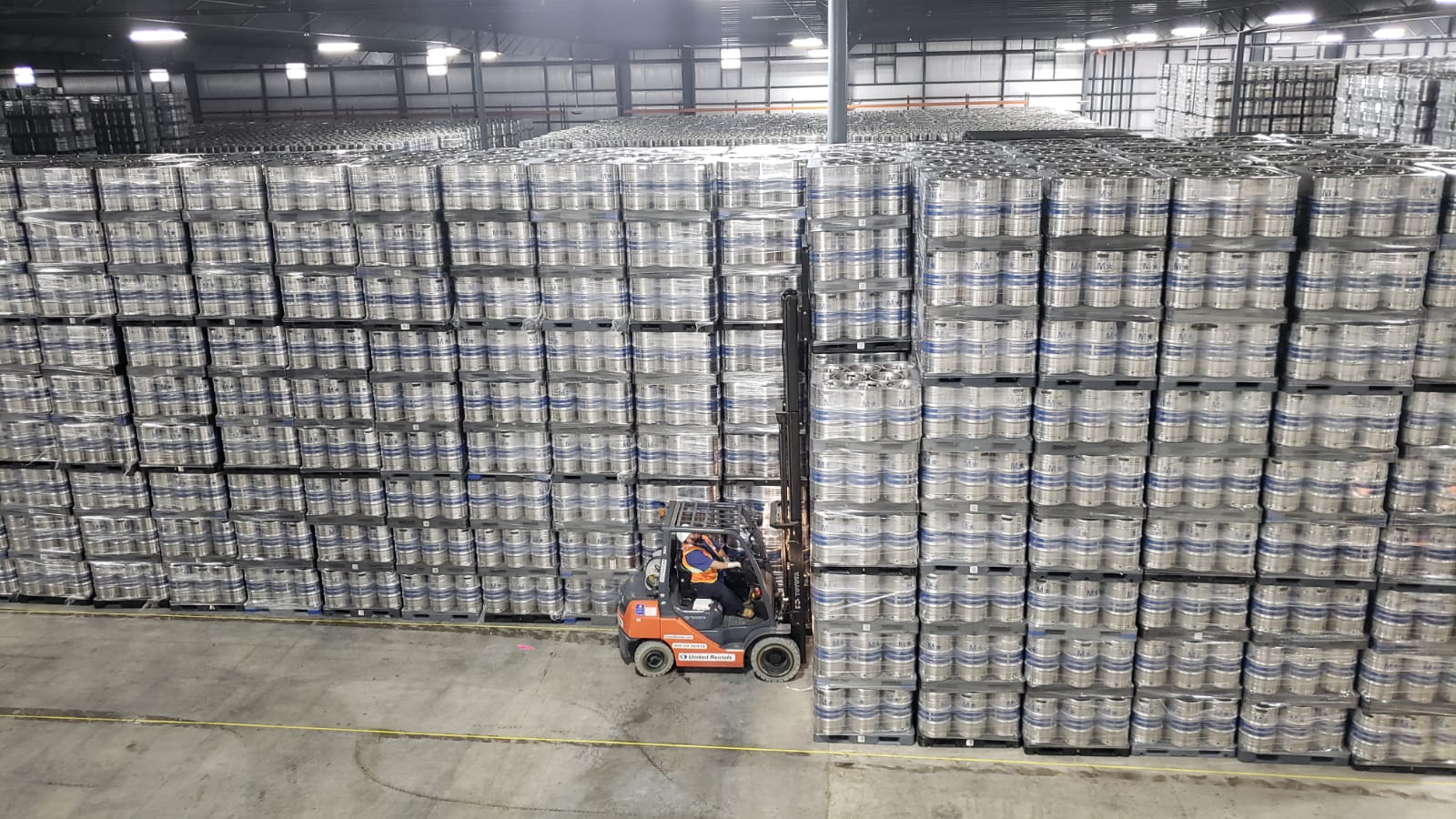 Sea of Kegs Photo for Quality Press Release