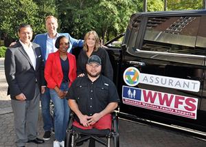 Wounded Warriors Family Support, Assurant Truck Presentation 