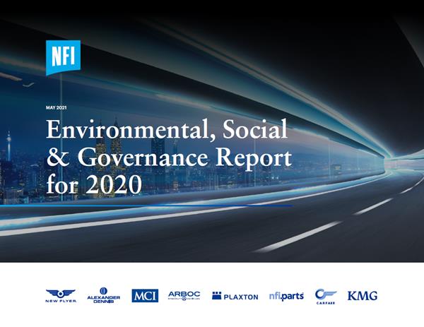 NFI ESG Report 2020 - cover page