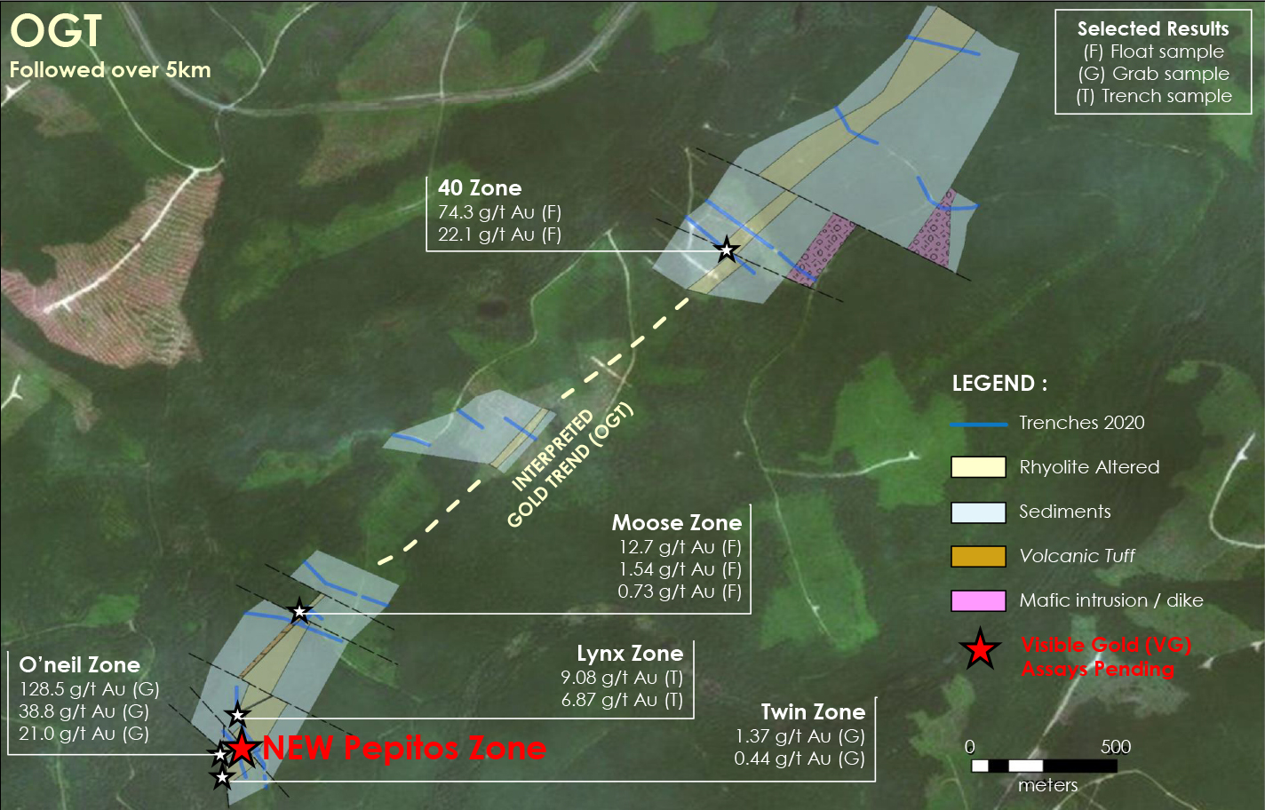 Puma Exploration Finds A Network Of Quartz Veins With Visible Gold Vg On The Williams Brook Gold Property New Brunswick Junior Mining Network