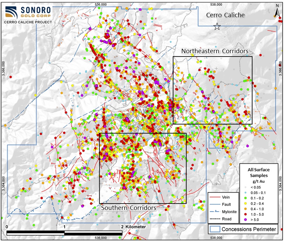 Sonoro Gold Corp. Media Snippet 1: Map 1