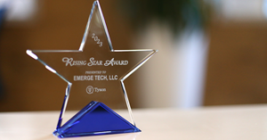 Emerge Honored with Rising Star Award at Tyson Carrier Conference for Innovation in Freight Technology