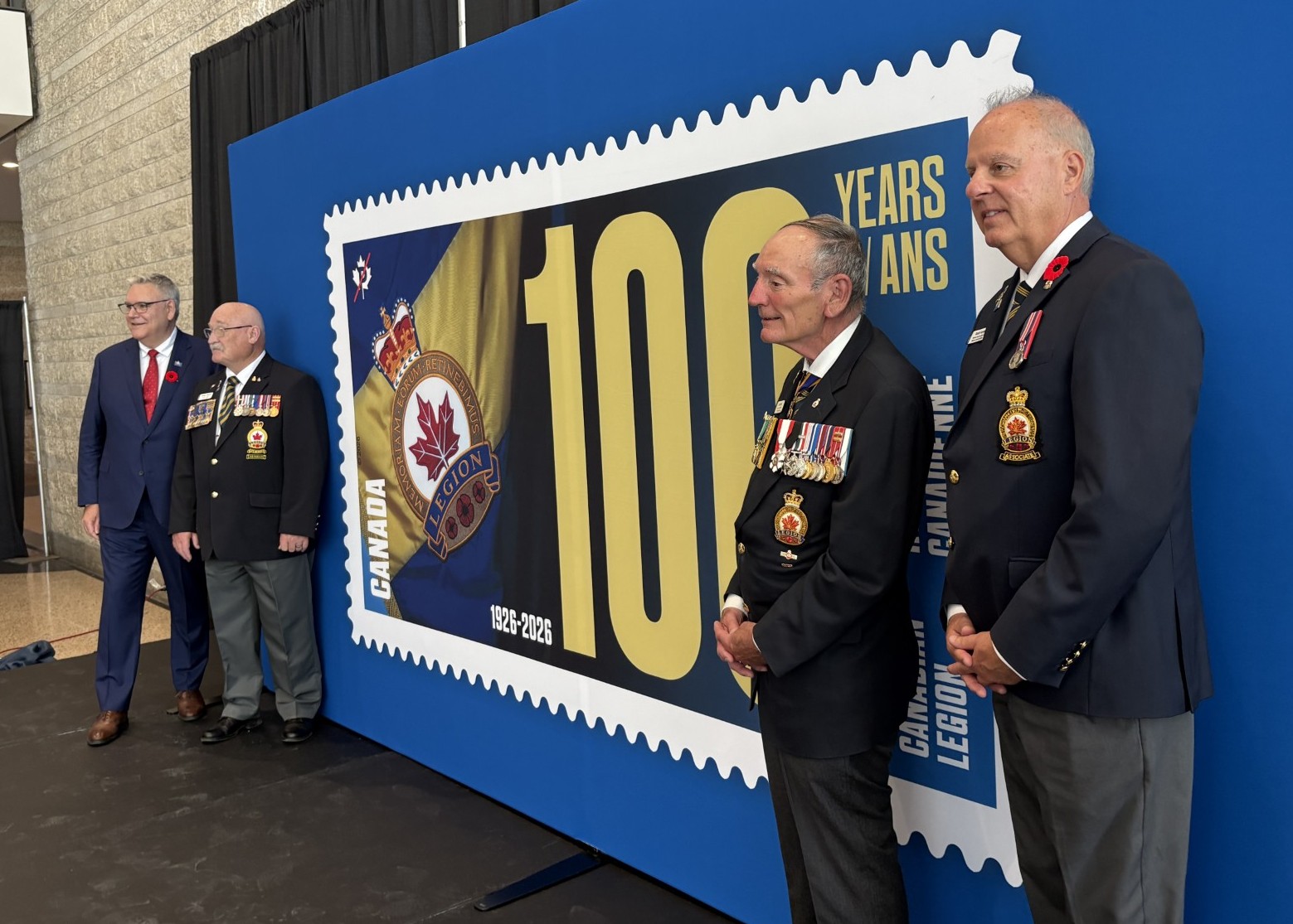Legion 100 July 17 Canada Post stamp crop