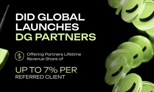 DID Global Launches DG Partners, Offering Partners Lifetime Revenue Share of Up to 7% Per Referred Client