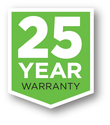 25 Year Warranty