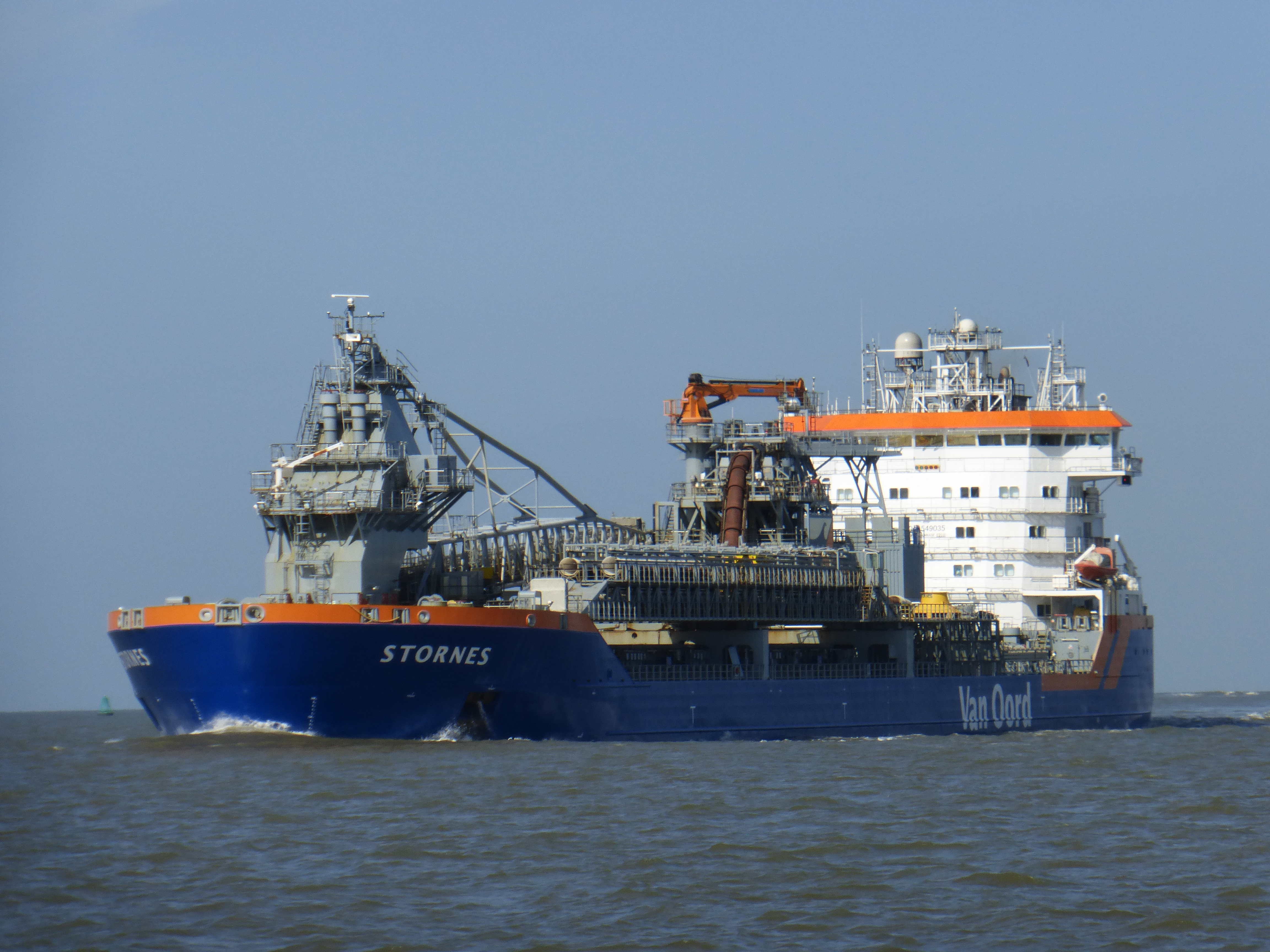 Van Oord’s Flexible Fallpipe Vessel, Stornes