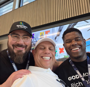 Rabbi Russell Rabichev, founder of Saaso, at the Kicking SaaS Summit Costa Rica 2026