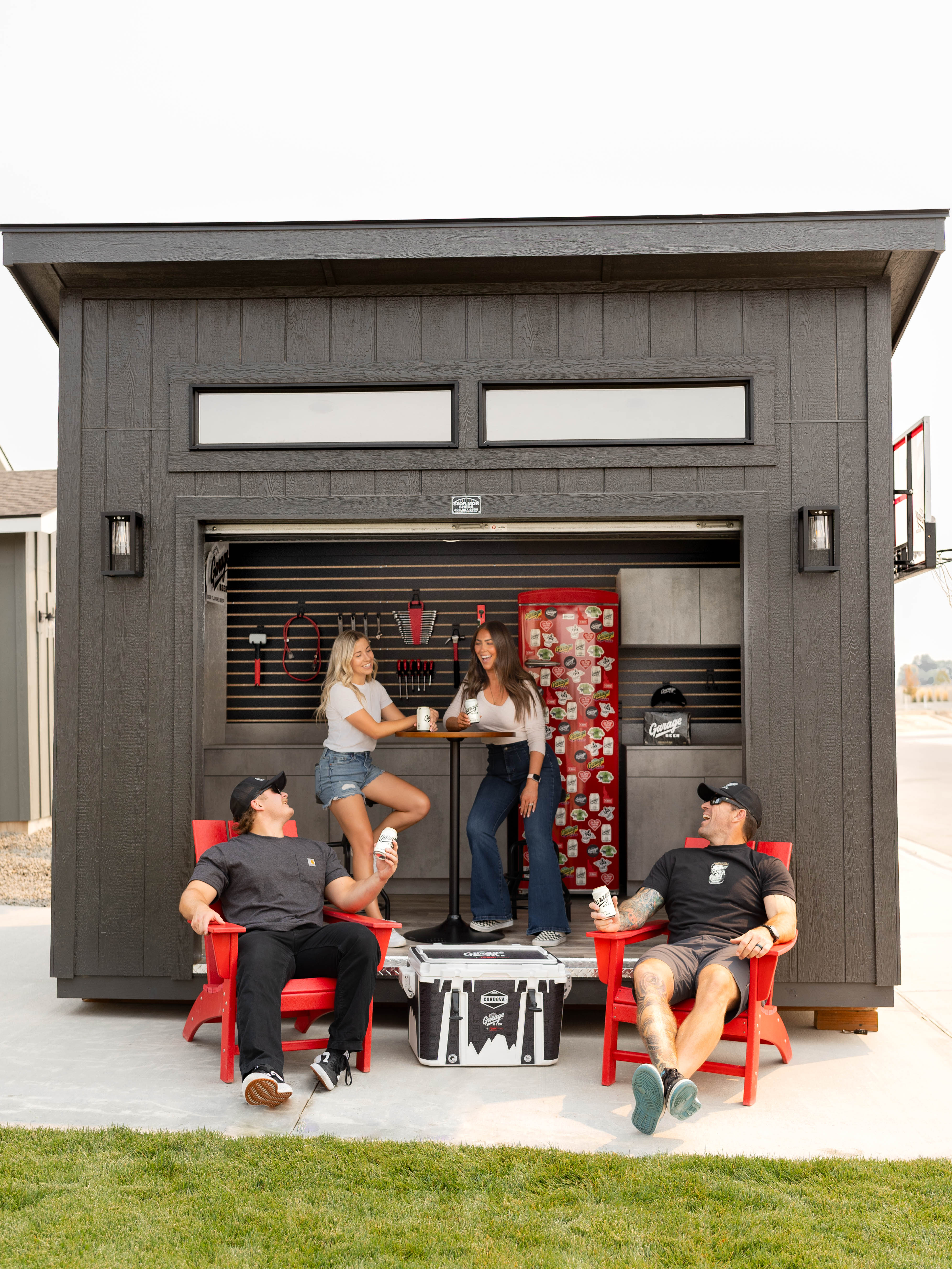 CBH Homes is giving away a custom Garage Beer™ Man Cave built by Stor-Mor Sheds!