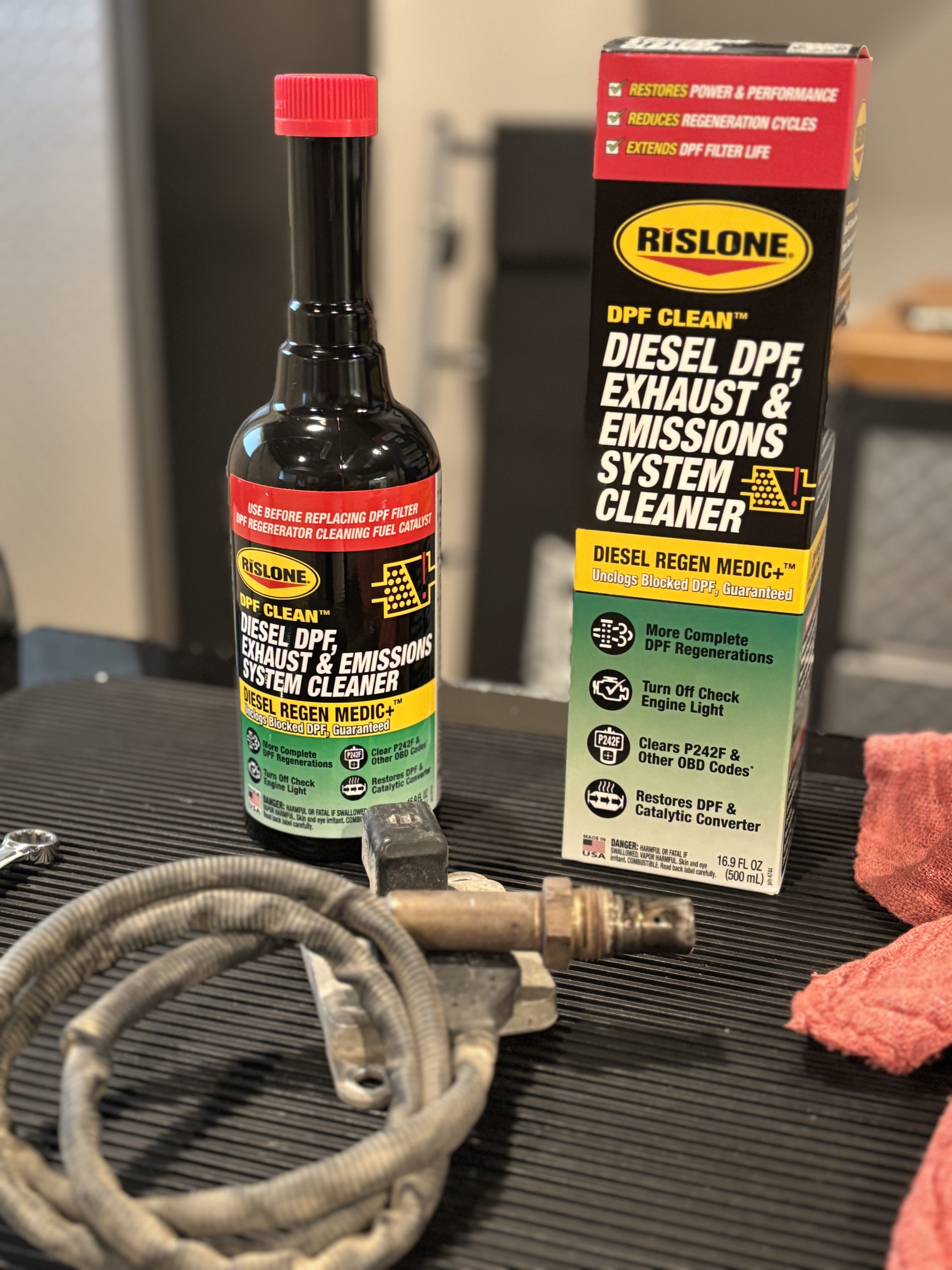 Rislone DPF Clean and NOx sensor