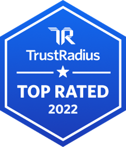 Top Rated TrustRadius Award 2022