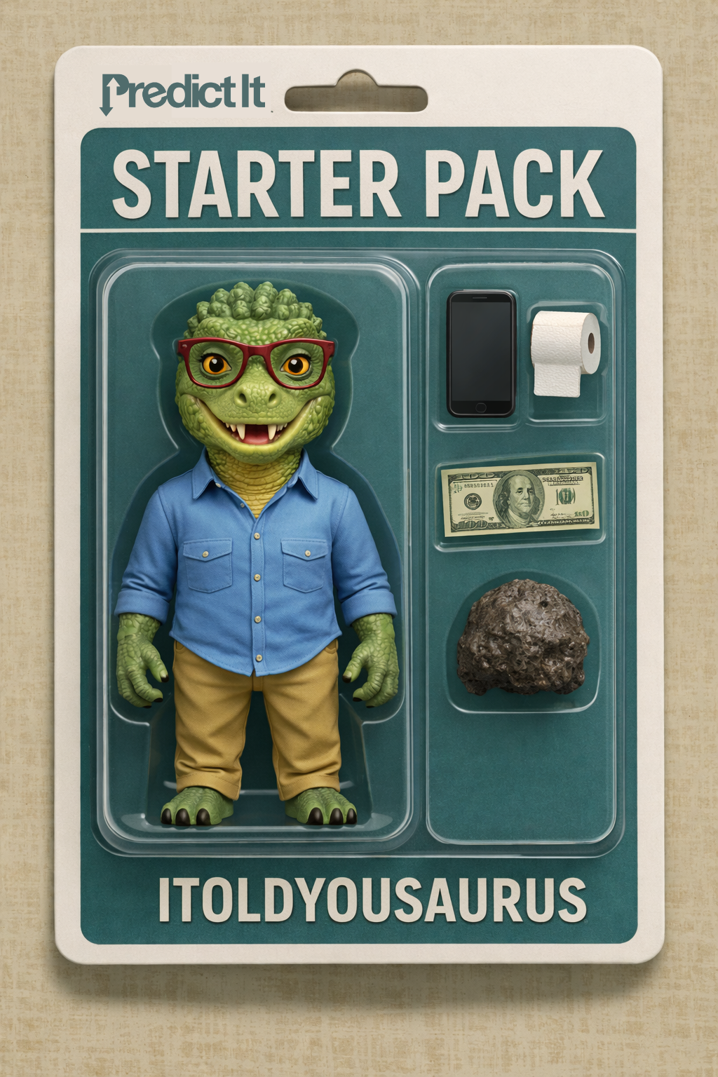 The Itoldyousaurus Starter Pack