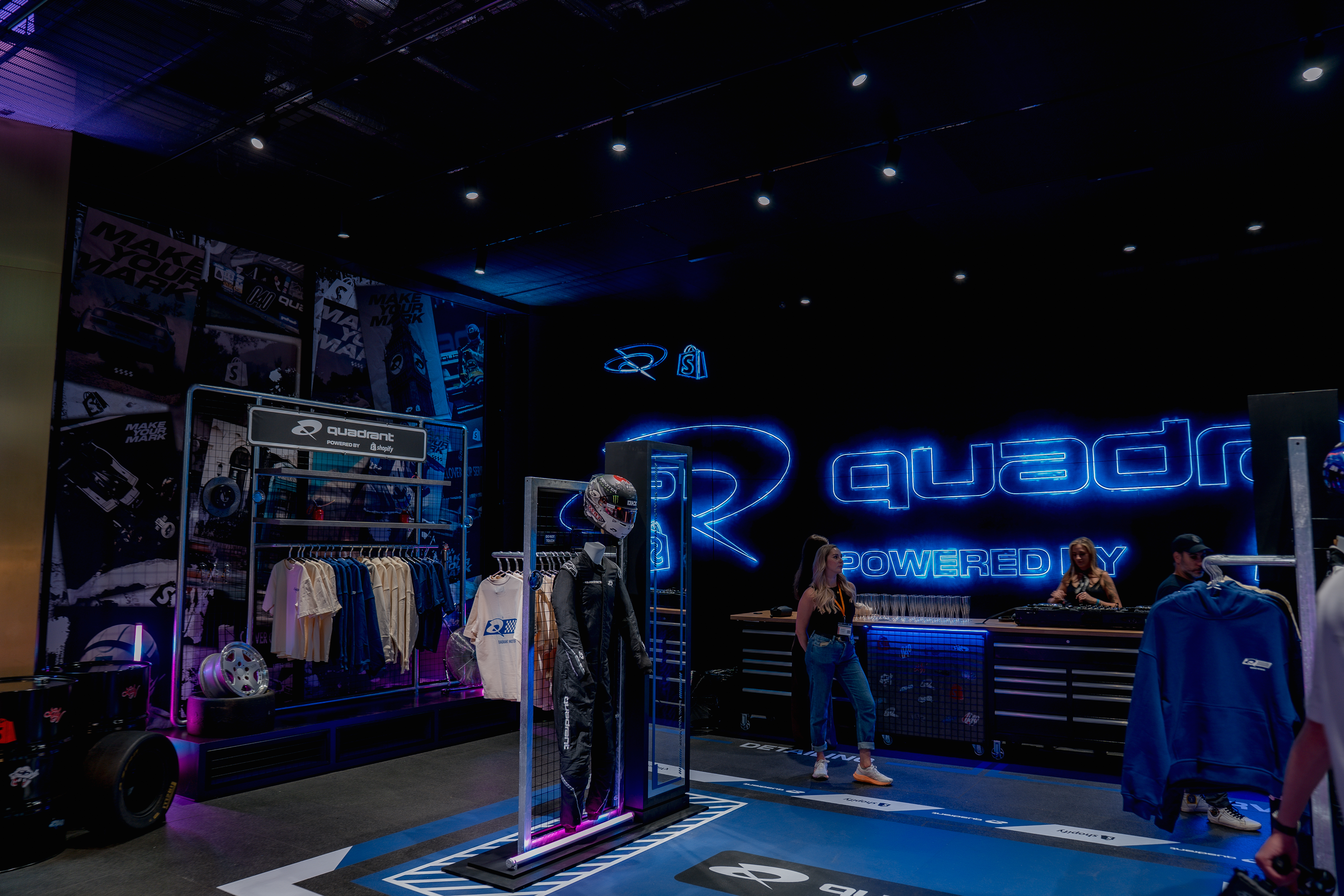 Quadrant Popup: 2026 British Grand Prix Week Quandrant x Shopify Pop-Up Store