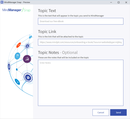 MindManager Snap - Content Capture Tool