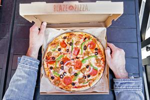 Blaze Pizza's Build Your Own Pizza