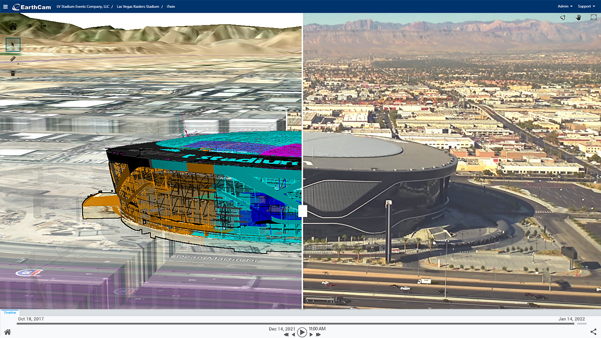 EarthCam 4D for Bentley SYNCHRO