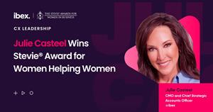 ibex PR graphic - Stevie Awards Women in Business Julie Casteel_F