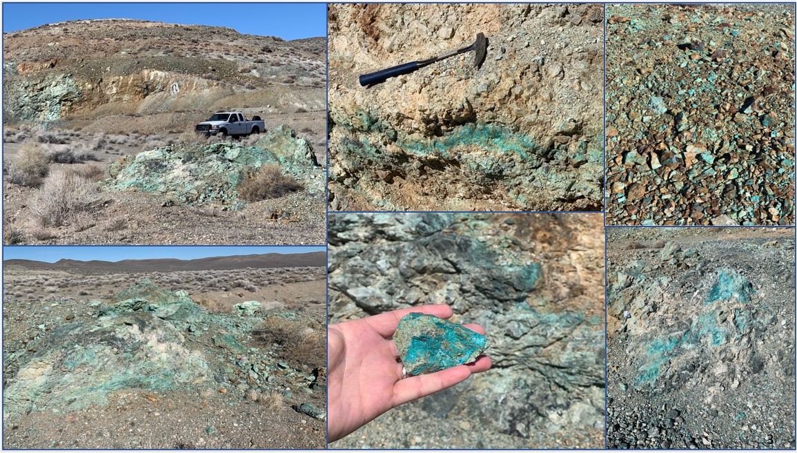 Figure 2. New Ground – Surface Outcrops