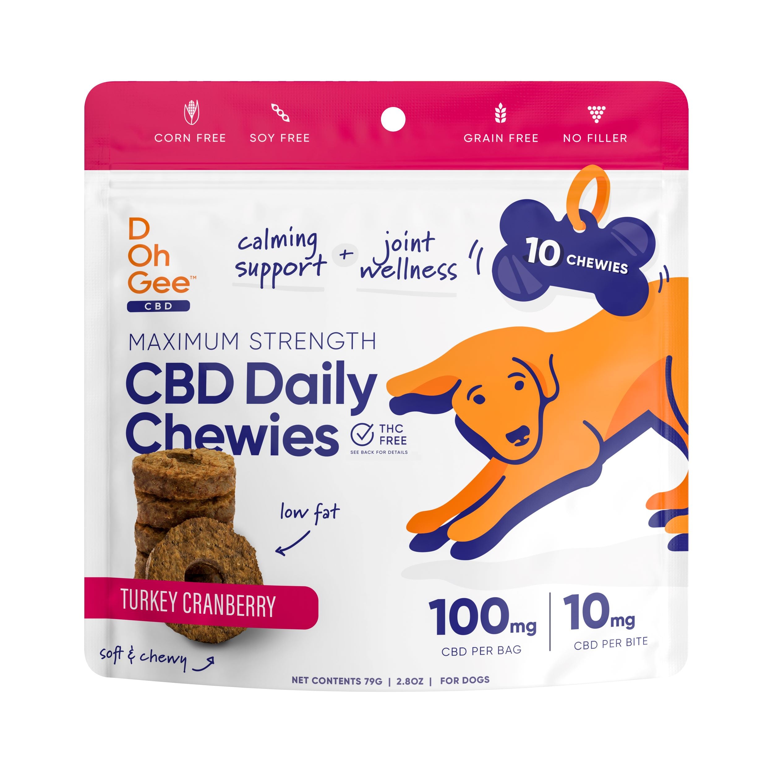 D Oh Gee CBD Daily Turkey Chewies