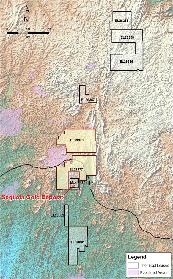 Figure 1: Tenement Location Plan