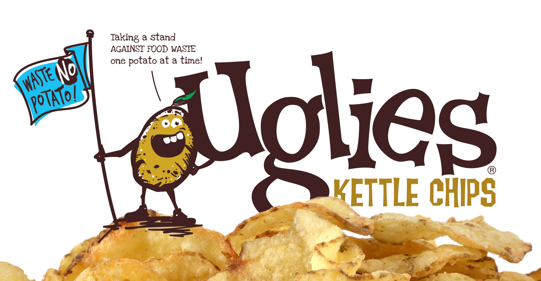 Uglies Kettle Chip Logo With Chips