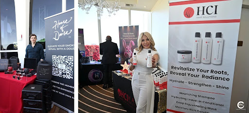 House of Douse and HCI Hair Solutions featured at the “A Toast to Hollywood” 2026 Gifting Lounge.