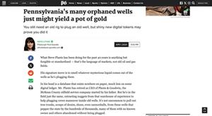 At the beginning of April 2024, the Pittsburgh Post-Gazette published an article about the opportunities that exist within the state of Pennsylvania with respect to the ability to generate carbon credits from plugging orphaned wells.