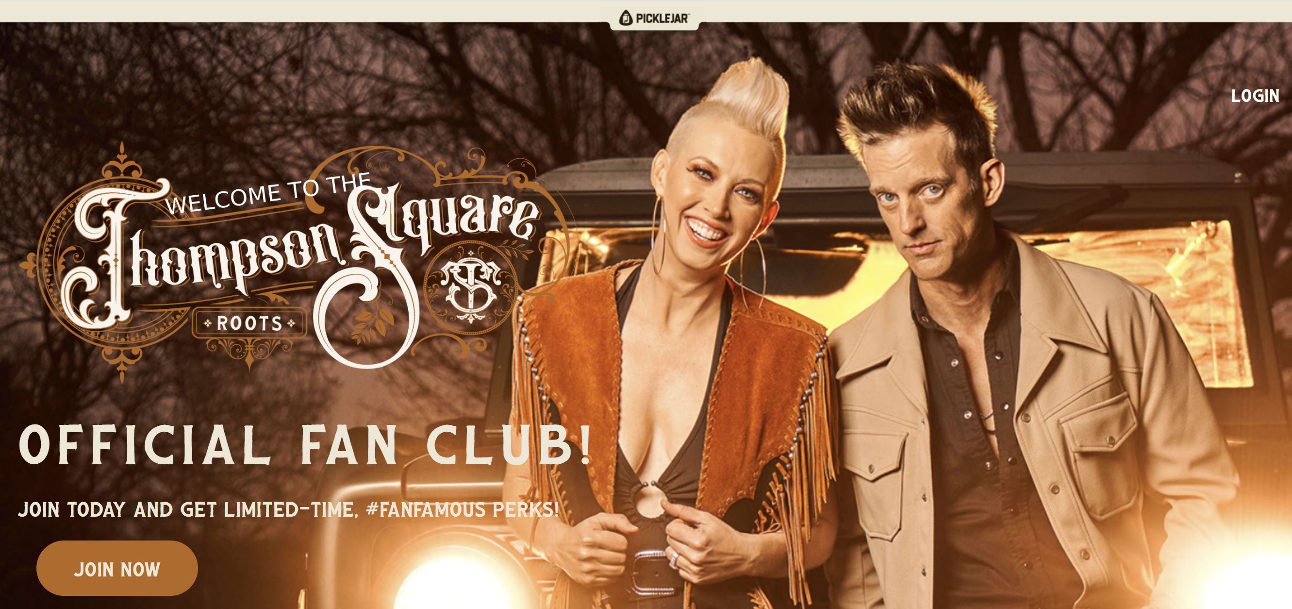 PickleJar Introduces the Thompson Square Official Fan Club