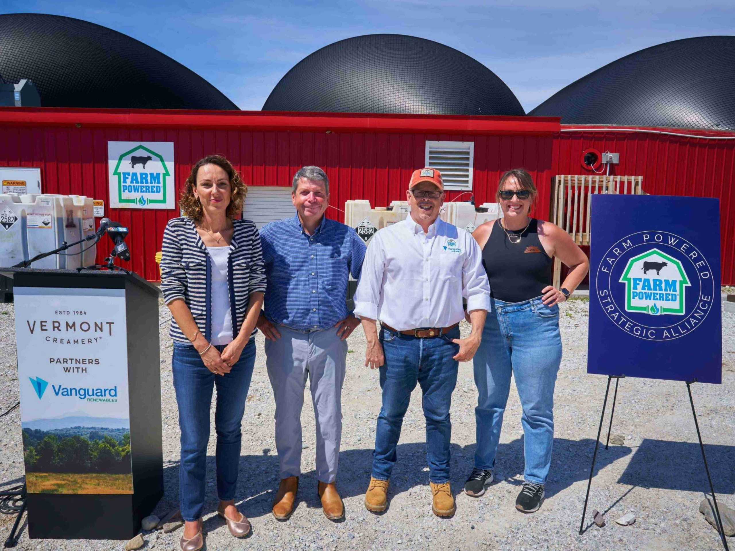 Vanguard Renewables and Vermont Creamery Announcement