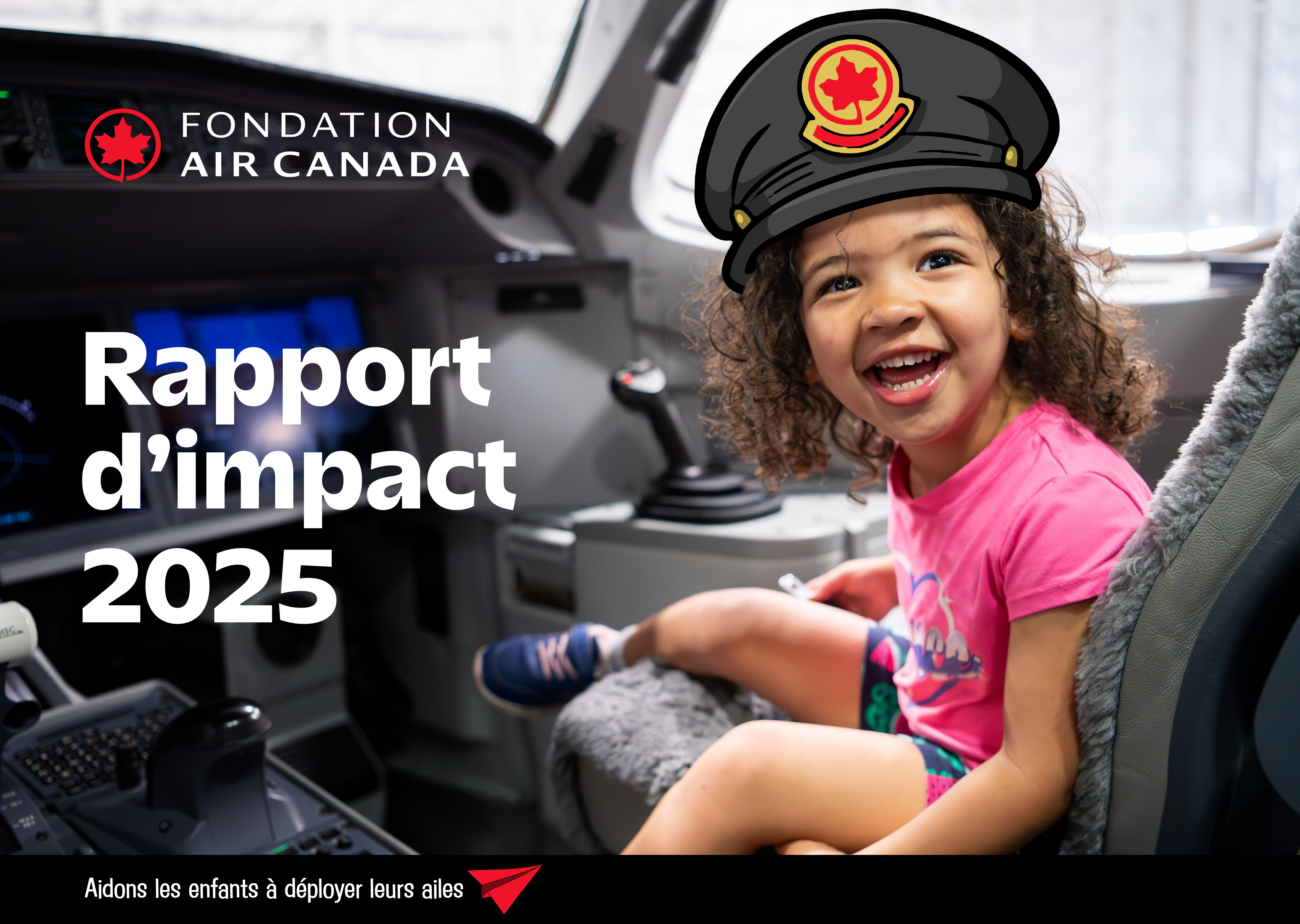 Fondation Air Canada - rapport d'impact 2025