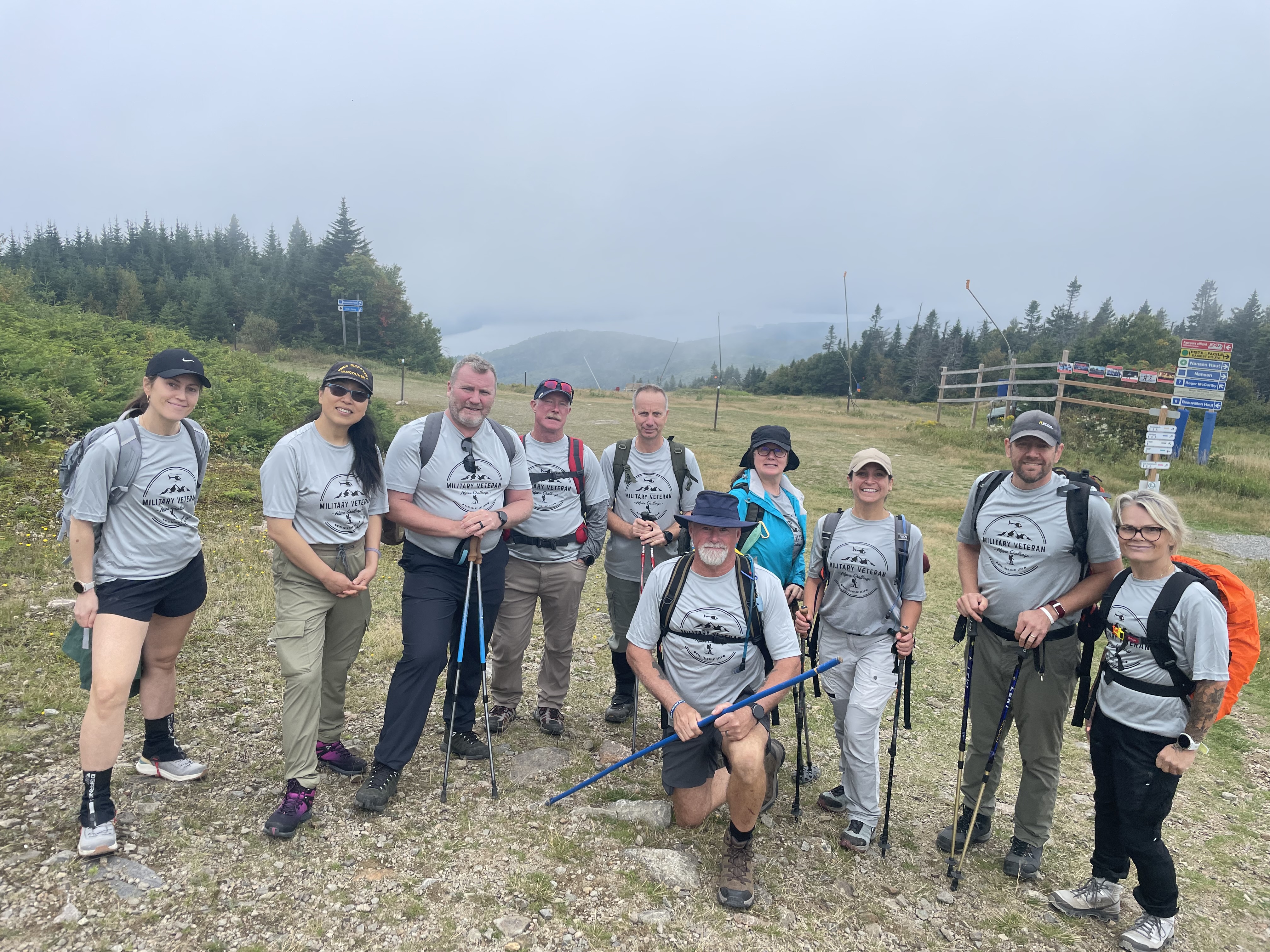 Military Veteran Alpine Challenge - Group Photo
