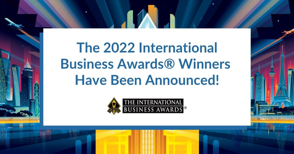 International Business Awards 수상자들