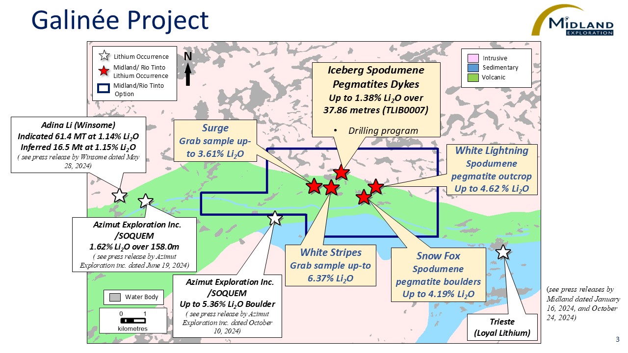 Figure 3 Galinée Project