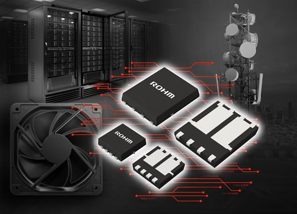 ROHM's New Dual MOSFETs Integrate Two 100V Chips in a Single Package 