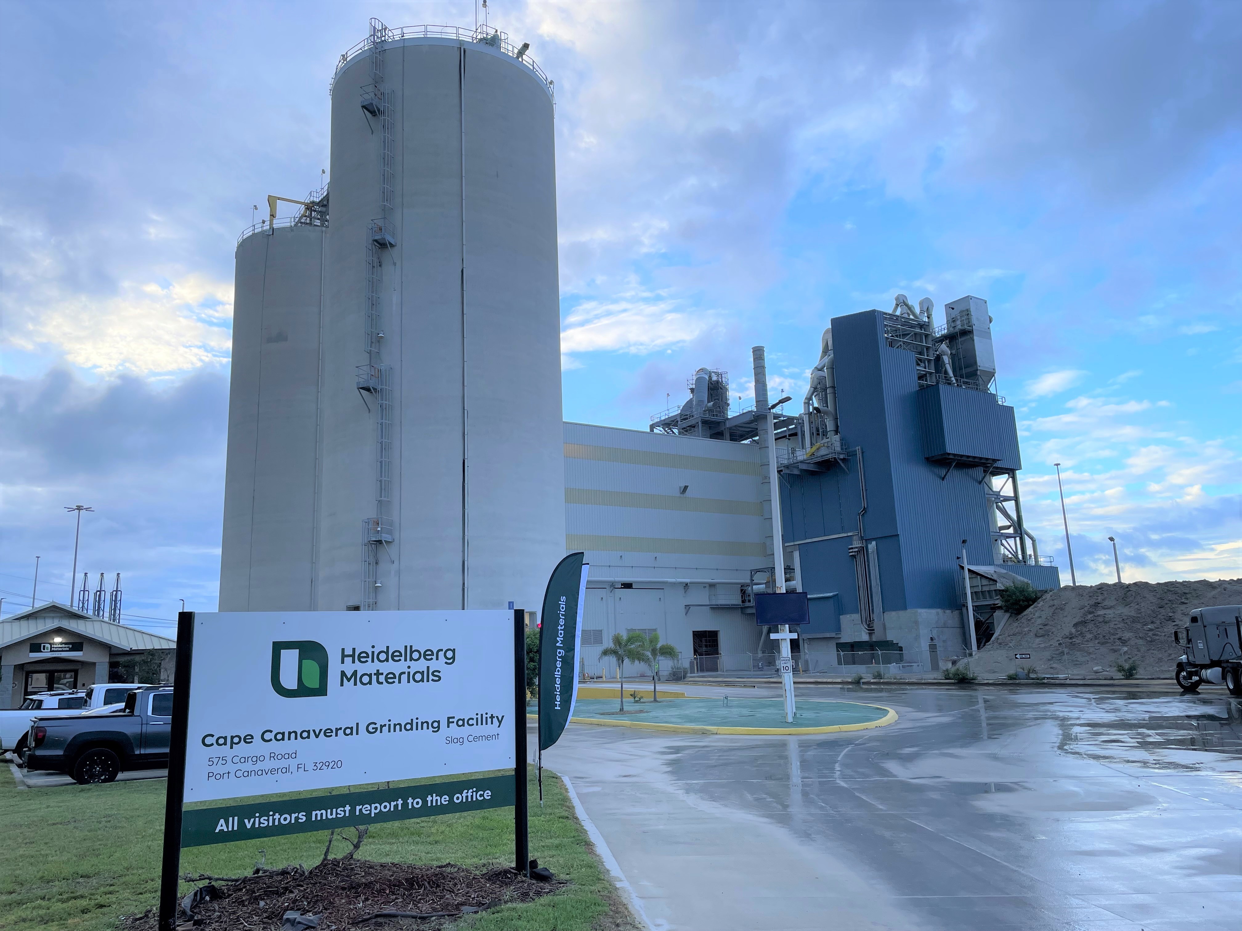 Heidelberg Materials Port Canaveral Slag Cement Plant