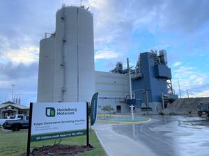 Heidelberg Materials recently invested more than 24 million dollars in a new roller press for its Port Canaveral Slag Plant and Terminal.