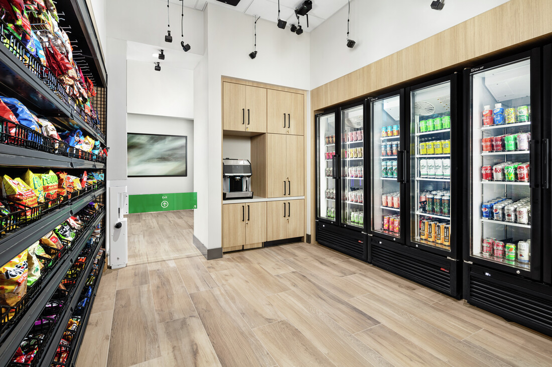 Toll Brothers features Amazon’s Just Walk Out technology in its convenience store at the amenity center of Regency at Folsom Ranch, a luxury 55+ active adult community in Folsom, Calif.