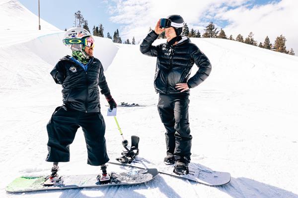 Challenged Athletes Foundation and Shaun White surprise Zach Sherman with a CAF grant for coaching and training