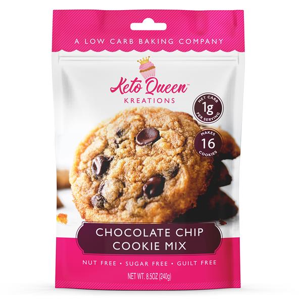 Keto Queen Kreations' Chocolate Chip Cookie Mix