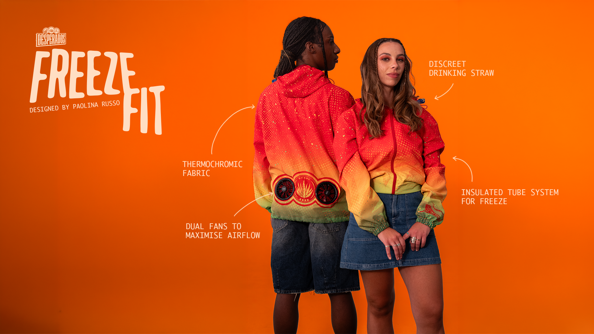 Keep Your Cool When the Vibes Heat Up: Desperados and Paolina Russo Drop the Ultimate Festival Jacket Powered by Frozen Beer