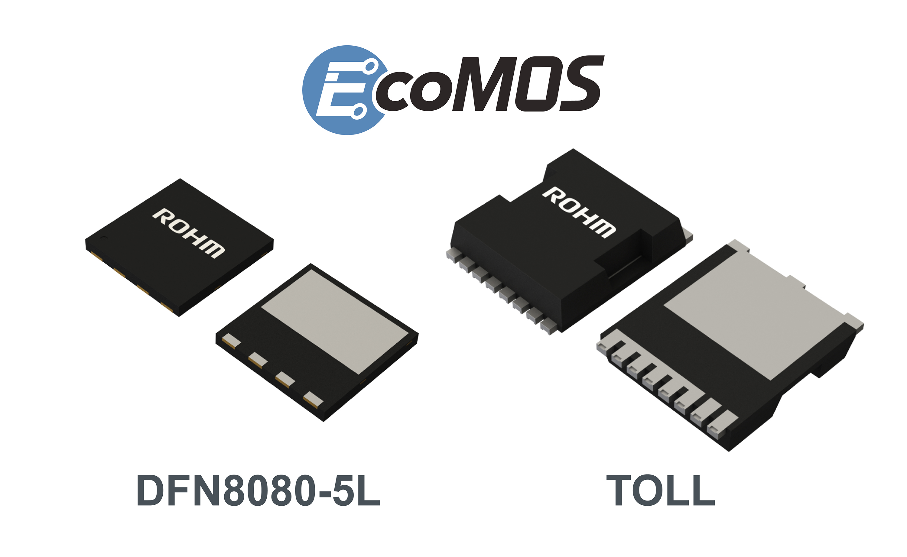 ROHM Launches 600V Super Junction MOSFETs in Surface-Mount Package with High Thermal Performance