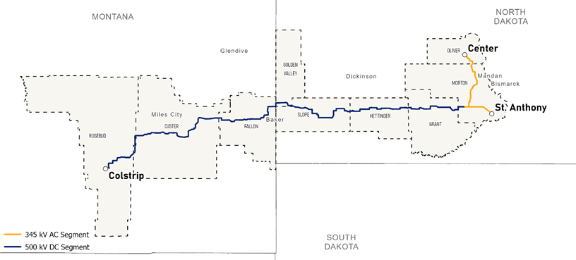 North Plains Connector Project Map