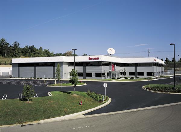 Brose Detroit, USA, the company's North American headquarters. The company has enrolled in DTE Energy's MIGreenPower voluntary renewable energy program.