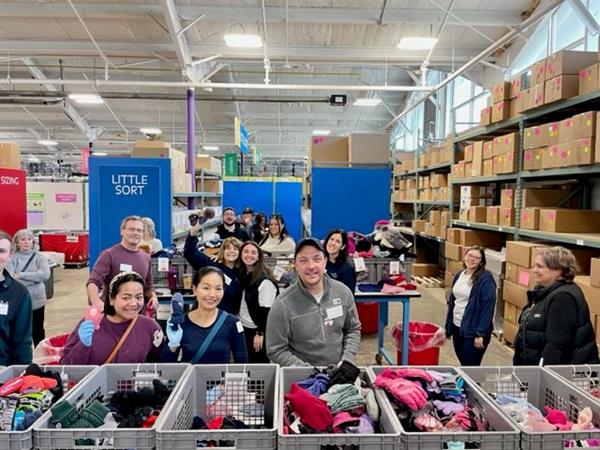 The Dartmouth Group Volunteers With Cradles To Crayons