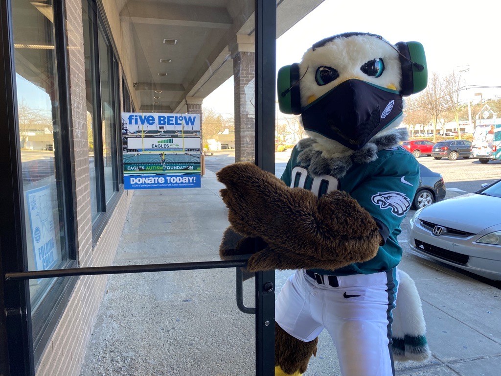 Swoop The Eagle at Five Below 