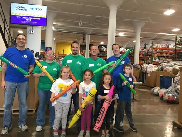 WSFS' Take Your Children to the Community Week at Cradles to Crayons