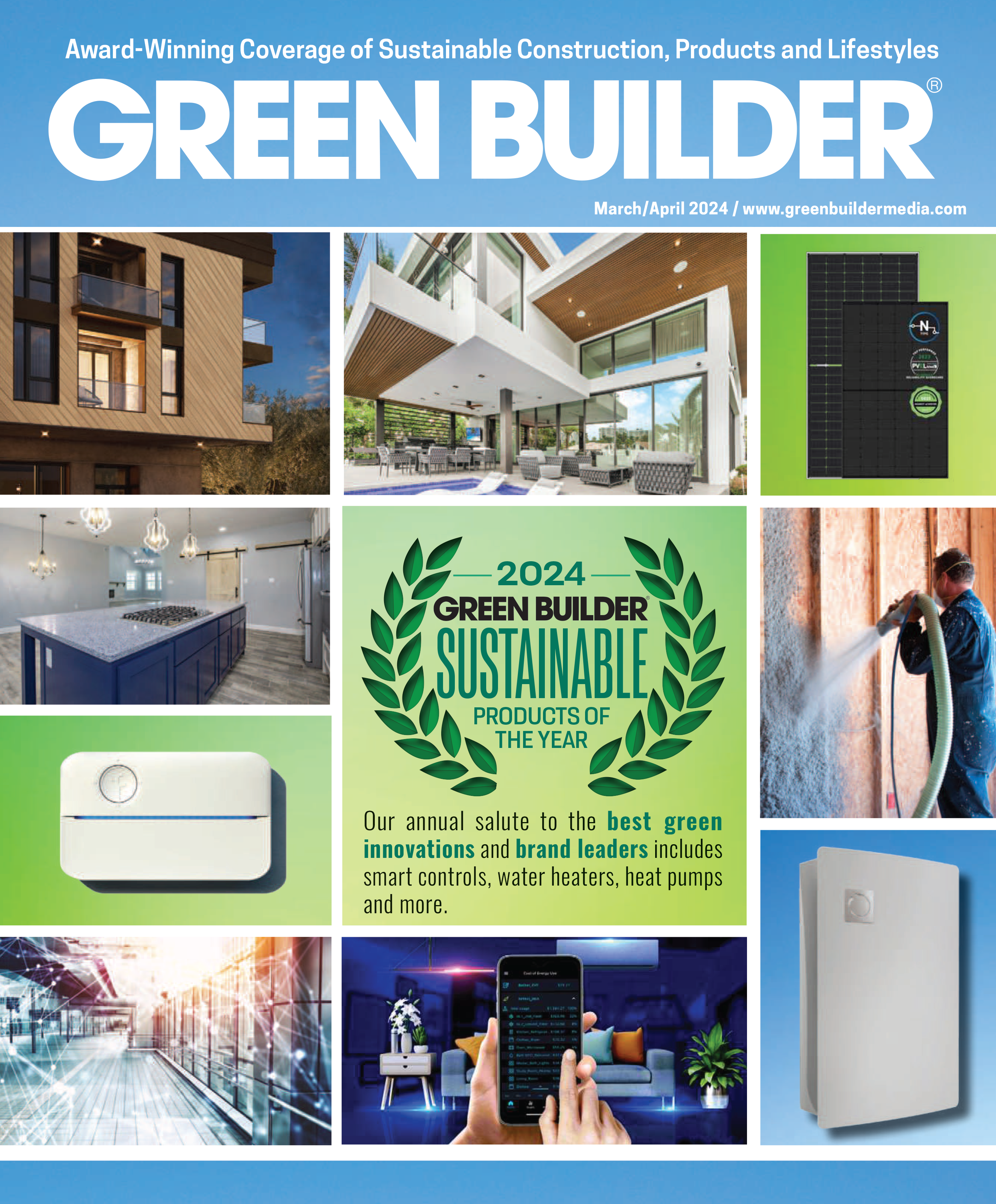 2024 Green Builder Sustainable Products of the Years