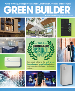 2024 Green Builder Sustainable Products of the Years