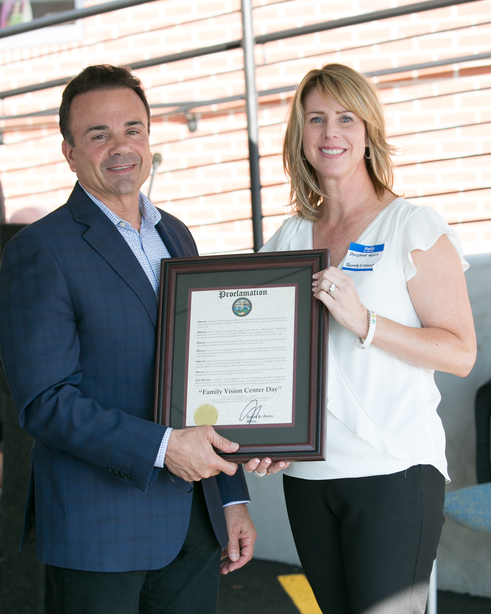 Family Vision Grand Opening PR Picture