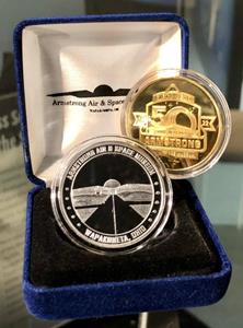 Armstrong Air and Space Museum – 50th Anniversary Coin